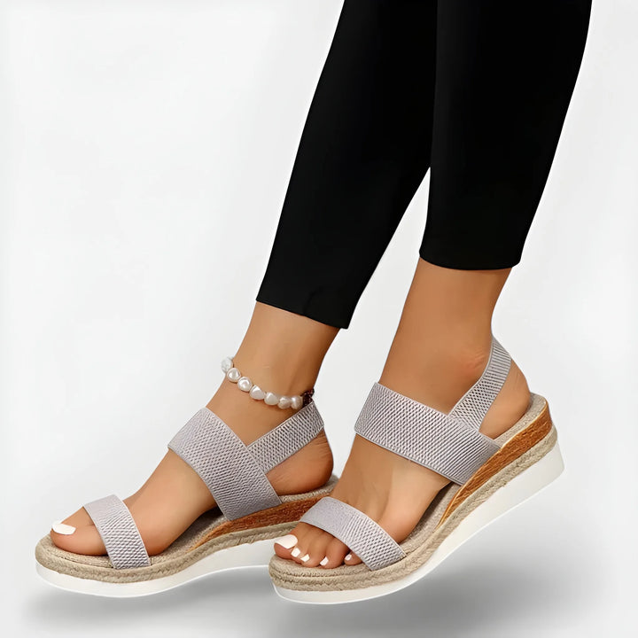 Women's Comfy Soft Platform Sandals with Cushioned Insole