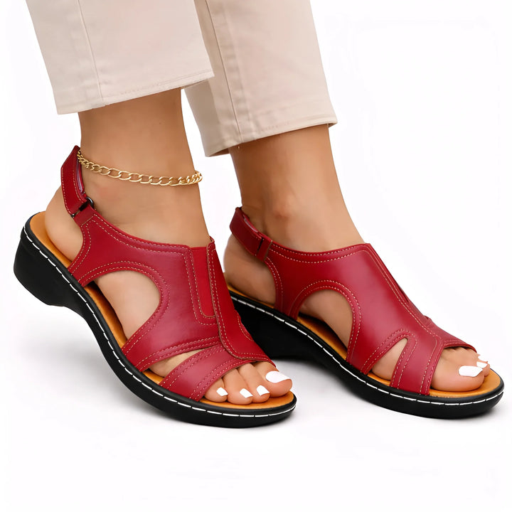 Women's Soft Comfy Sandals with Cushioned Footbed